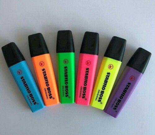 Highlighter Set 5pcs